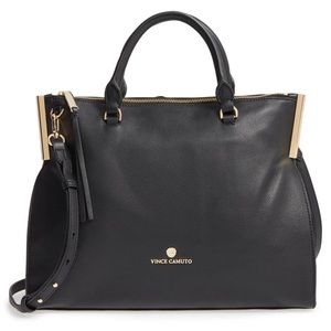 Vince Camuto Tina Satchel leather purse
